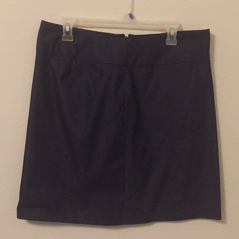 Blue skirt